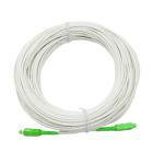 Customized Length White Color SC APC to SC APC SM Simplex Single mode SC Fiber