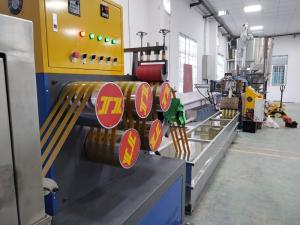 China Thermostat Controlled Polypropylene Band Extrusion Line 200-350 M/Min High Strap Strength on sale