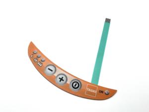 Customize Design Backlight Keypad Switch RGB With Perimeter Emboss Keys