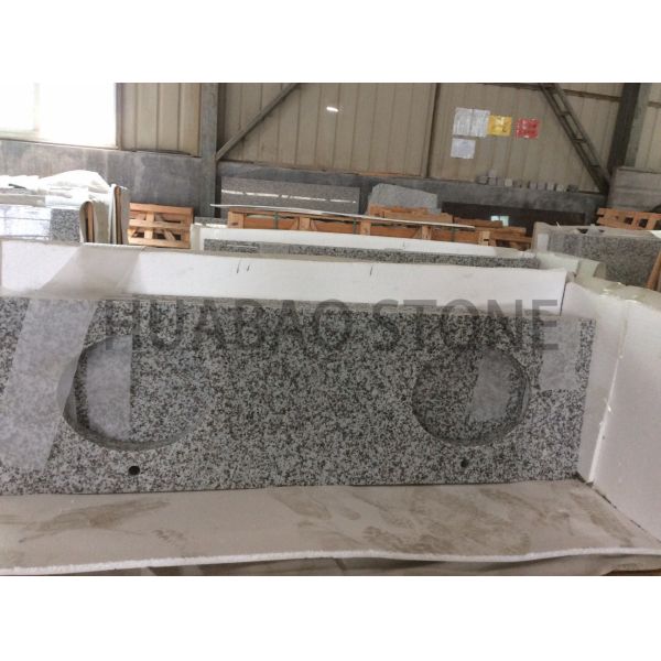 G682 G603 Natural Granite Slab Custom Size Polished For Kitchen Countertop bathroom vanity