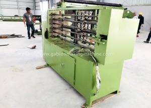 Custom Hexagonal Wire Mesh Machine , Gabion Box Machine For 1.6mm - 4.2mm Wire Dia