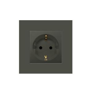 Best PA Champagne Electrical Power Socket , schuko 16 Amp Smart Plug wholesale