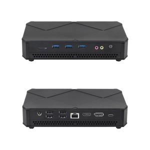 China Intel Core i5 Series Black Mini PC With Dual M.2 SSD 2280 Dual Stable Cooling Fans on sale