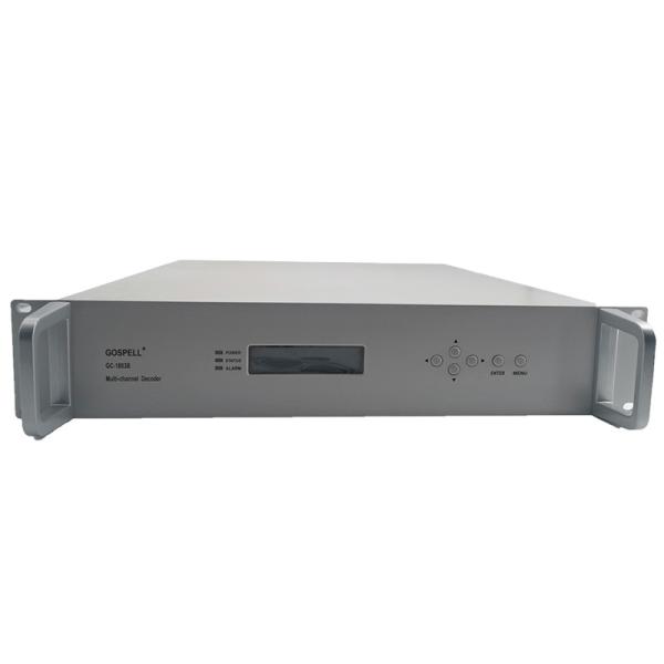 Cheap H.264 Satellite Receiver Asi Decoder With Multiple Streaming Channels for sale