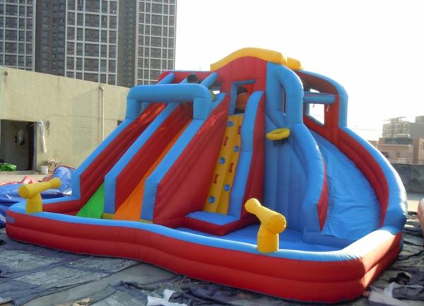 Cheap Inflatable Water Slide / inflatable giant wet slide/ inflatable pool slide for sale