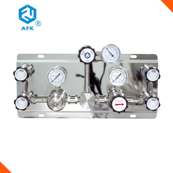Cheap AFK Semi - Automatic Changeover Panel , High Pressure Gas Control Panel for sale