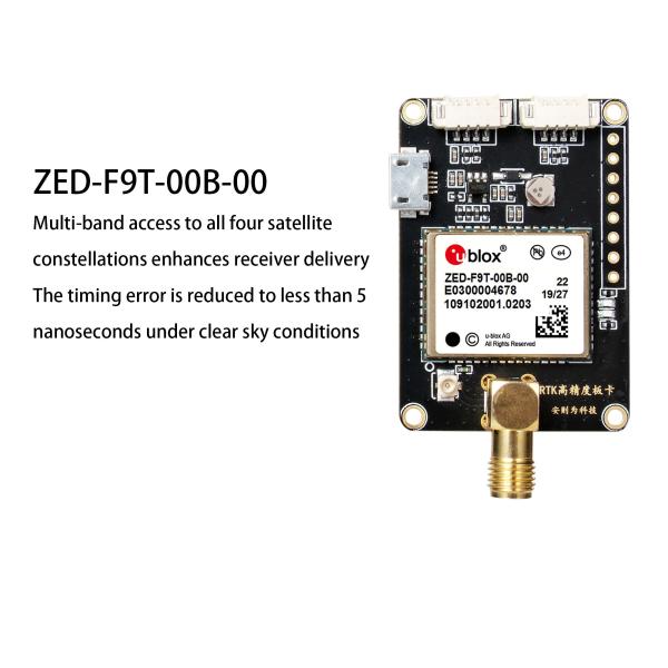 Cheap High Precision ZED-F9P F9T RTK GNSS/GPS Receiver Board for Rtk Gps Base and Rover for sale