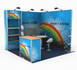 Easy Assembling Modular Custom Tradeshow Booth Various Optional Size