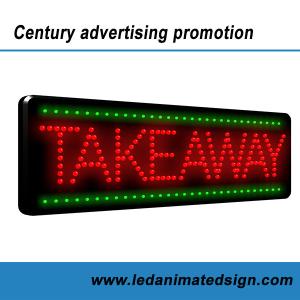 China Double side led sign on sale