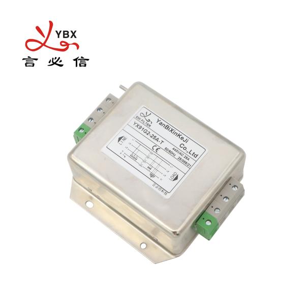 Cheap YX91G2 Terminal Block EMI Filter Three Phase Power Filter For Industrial Automation for sale