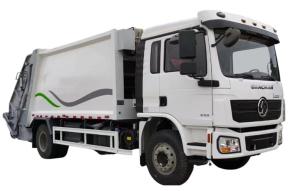 SHACMAN L3000 Compression Garbage Truck Sanitation Truck 4x2 210hp Garbage Compactor Truck