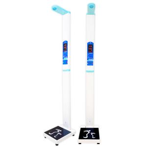 Ultrasonic Height Weight Bmi Machine , No Touching A Single Button Portable Bmi Machine