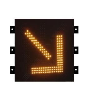 China 5mm Chips DIP LED Lane Control Signs Stop Go Traffic Signal Board on sale