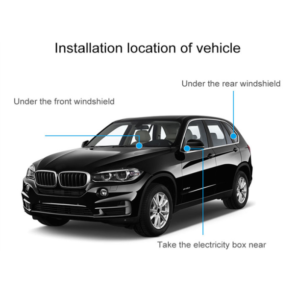 4G Car Tracker Device Hidden No Monthly Fee Remote Control Shotdown Engine