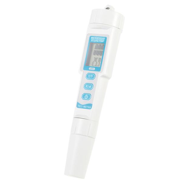 3 in 1 Multi-parameter Water PH Monitor Water Quality Tester Pen Type pH EC TEMP