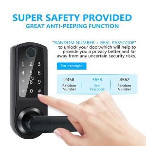Fingerprint Electronic Keypad Main Door Lock Digital Lock App