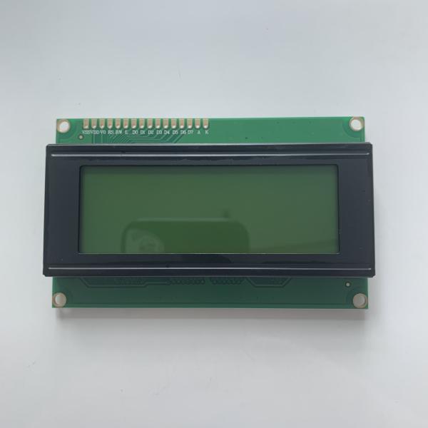 Cheap 4x20 Character LCD Display Module with Yellow Green Backlight for sale