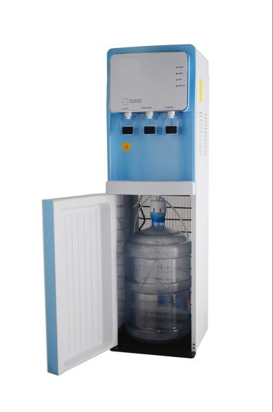 Cheap Three Taps Bottom Loading Water Dispenser For Change Bottle Easily for sale