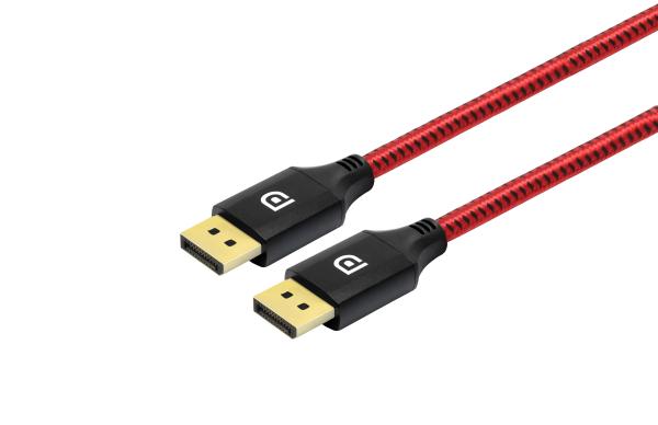 Cheap 8K DisplayPort Cable 1.4 Gold-Plated Braided Ultra High Speed DisplayPort Cord Support Resolution for Laptop for sale