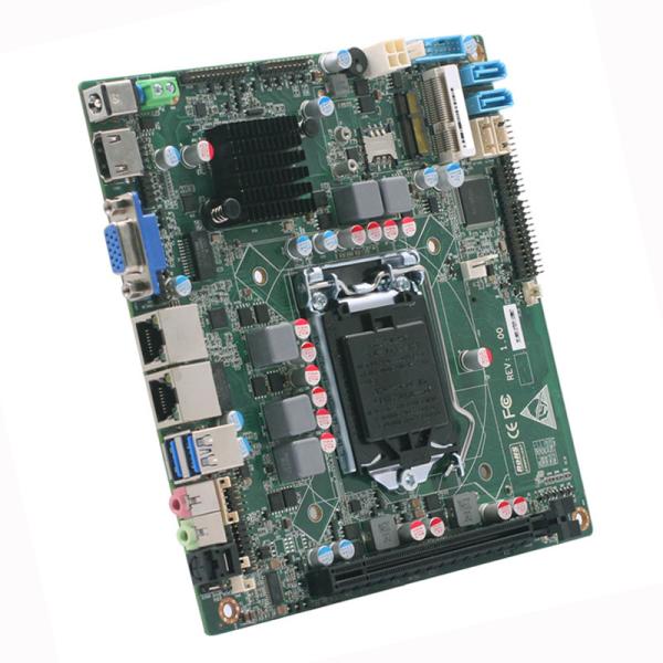 Cheap Intel H110 Mini Itx Motherboard LGA1151 6th7th I3 I5 I7 DDR4 Ram 2 Lan for sale