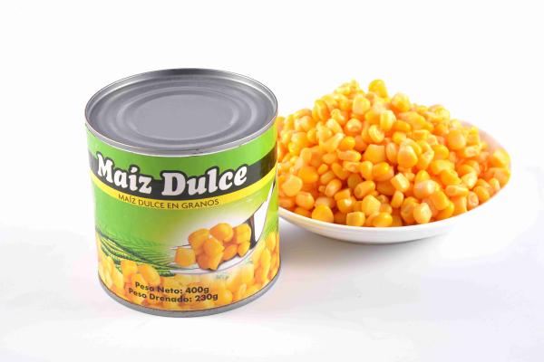 Cheap Canned Corn Kernels / Yellow Sweet Corn High Temperature Sterilization for sale