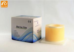 Best Clear PE Medical Dental Barrier Film Roll Acrylic Adhesion 4x6 Inch Custom Logo wholesale