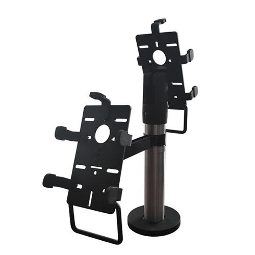 Cheap Adjustable Black Smart 2 In 1 Rotatable POS Terminal Stand for sale