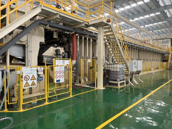Cheap Continuously Operating Pressing Particle Board Line Production for sale