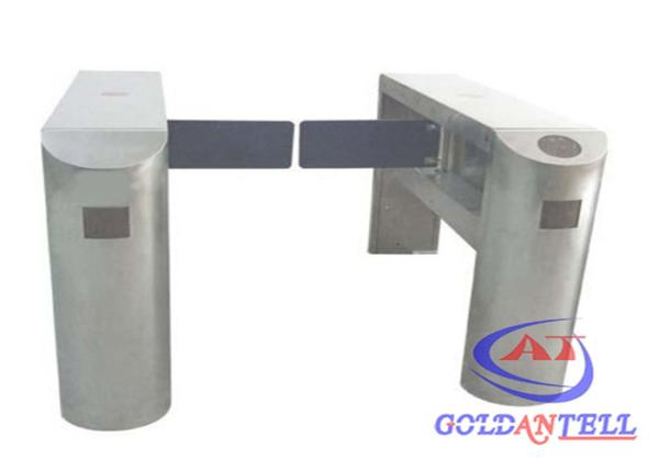 Cheap Passage Controlled Swing Barrier Gate With Mifare Card Reader And Software for sale