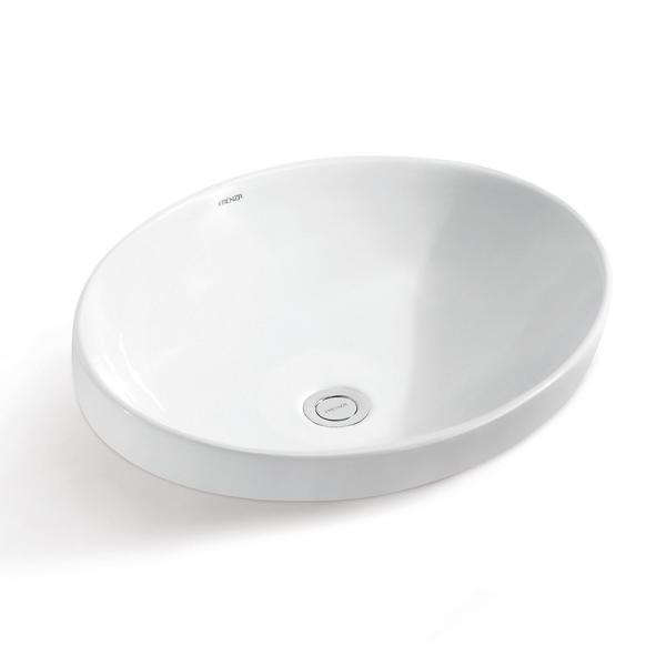 Cheap WC Ceramic Bathroom Basin 565x410x185mm Sanitary Ware Wash Basin for sale