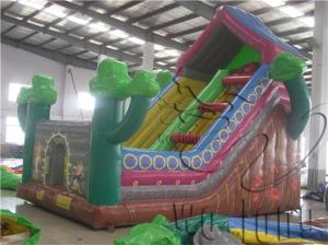 China inflatable slide price, portable inflatable slide on sale