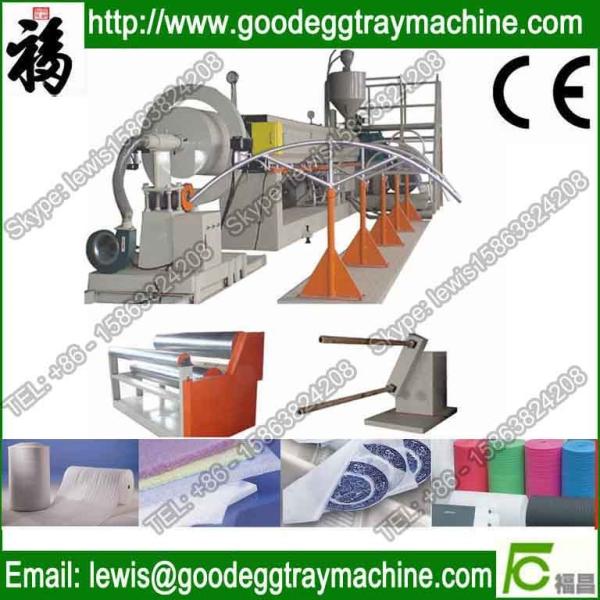 Cheap Heat Insulation Food transportion Polyethylene Foam Sheet Extruder for sale