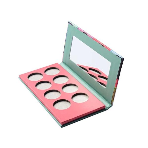 Cheap 250gsm Empty Eyeshadow Palette Custom Cardboard Boxes With Logo for sale