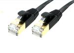 FTP STP Flat Cat6e Ethernet Cable / Patch Cord Cable Custom Length And Color