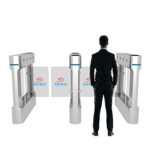 China 304 Stainless Steel Turnstile Entry Systems Swing Barrier Turnstile Access Control Security Systems on sale