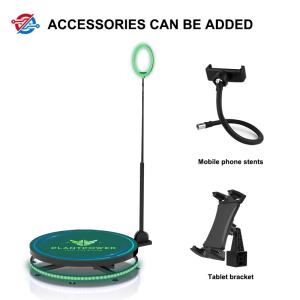 Wireless Control 360 Rotating Photo Booth Support Smartphone