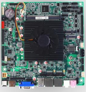 Best Intel N5105 CPU Mini ITX Thin Motherboard 2LAN 6COM 8USB SIM Socket wholesale