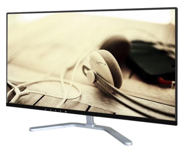 Cheap 32 Inch Flat Screen Computer Monitor , 3 Side Borderless Gaming Computer Monitors for sale