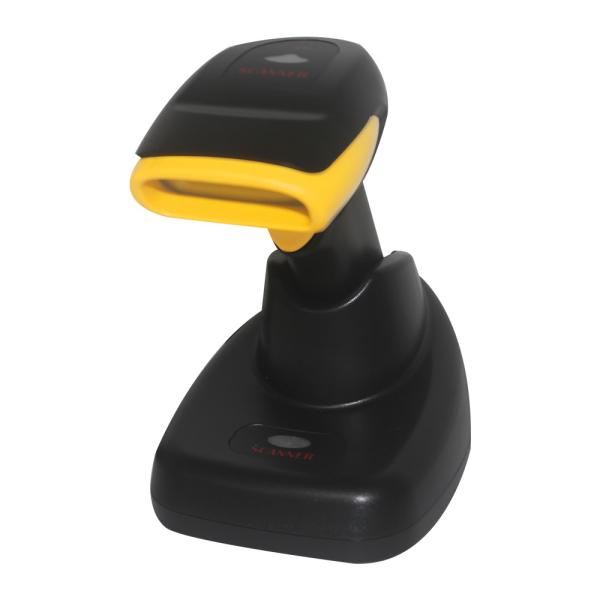 Cheap Wireless Laser Handheld Barcode Scanner 1D/2D QR Code Reader For Price Verifier for sale