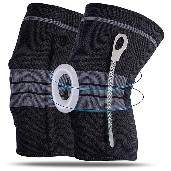 Cheap Soft Fabric Cross Training Fitness Wrap Adjustable Knee Support for sale