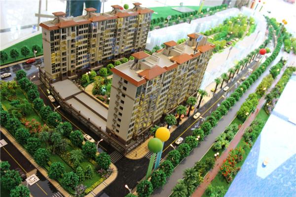 Cheap Desktop 3D Printed Architectural Model 1 / 100 Scale Refined Handmade Technic for sale