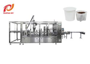 Automatic Biodegradable K Cup Coffee Capsule Filling And Sealing Machine