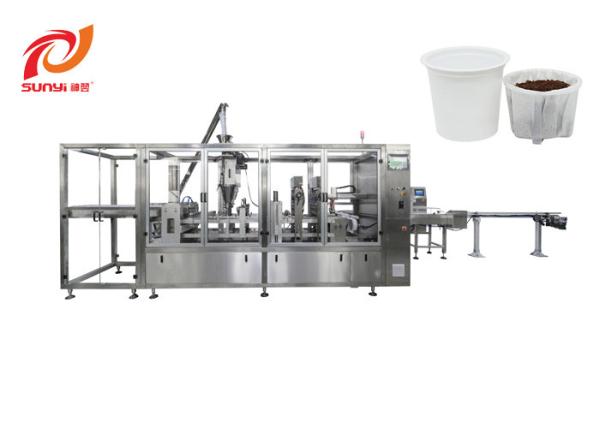 Cheap Automatic Biodegradable K Cup Coffee Capsule Filling And Sealing Machine for sale