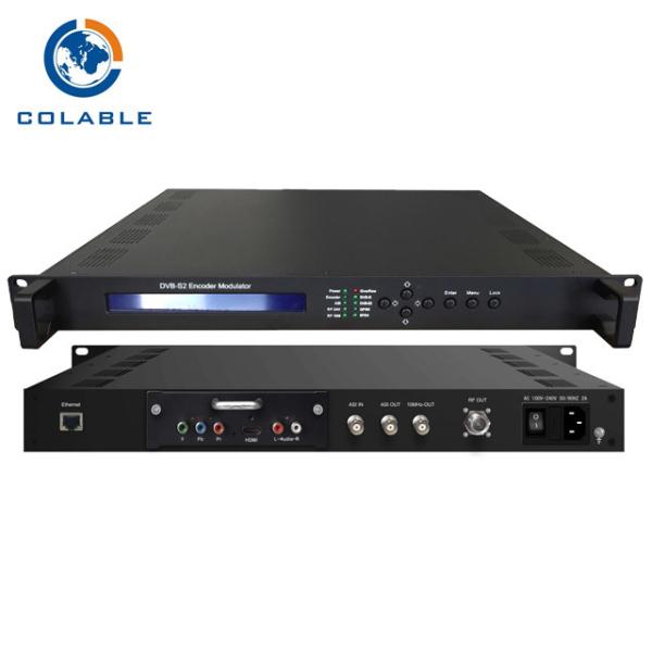 Cheap DVB S2 Tuner Input Hd Encoder Modulator , Digital Satellite Tv Hdmi Encoder Modulator for sale