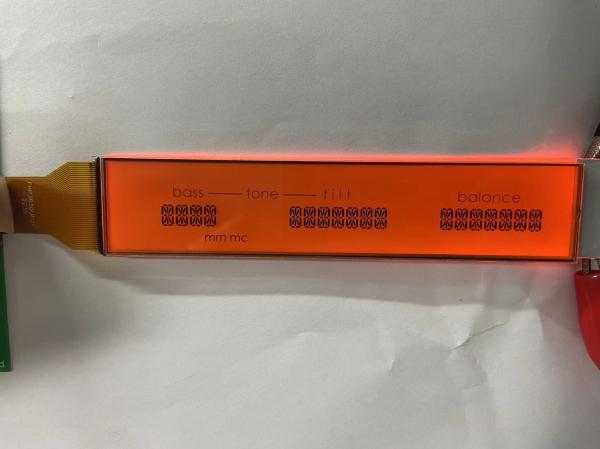 Positive Matrix HTN LCD Display Monochrome 7 Segment Transmissive Graphic LCD