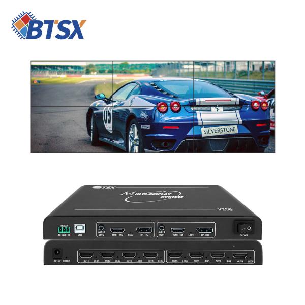 Cheap High Definition Multi Display Controller 2x8 Output 7680x2400 60Hz Resolution for sale