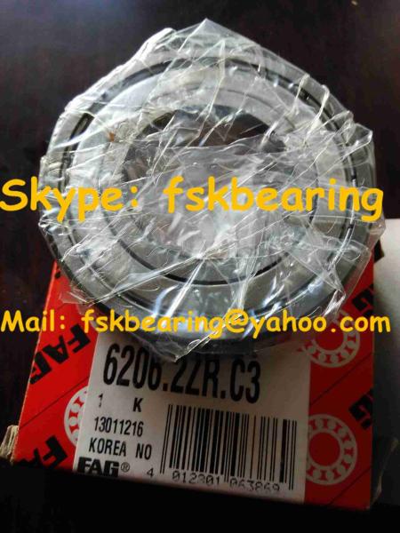 Cheap Dust Shield 6206-2ZR FAG Deep Groove Ball Bearings for Ceiling Fan for sale