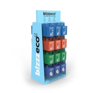 Best Double Sided Display Stand PVC Pegboard Shop Product Display Stand wholesale