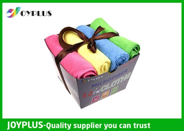 Cheap Quick Drying Microfiber Cleaning Cloth For All Purpose Cleaning OEM / ODM Acceptable for sale