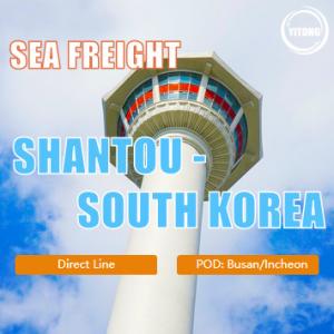 Best Each Fri International Sea Freight From Shantou China To South Korea Busan Incheon wholesale